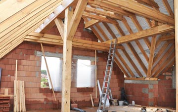 West Pontnewydd attic trusses